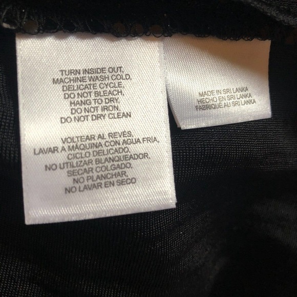 Anne Klein Black Sequin Duster Size Medium Metallic  Sparkle Open Dressy Kimono - Picture 4 of 12